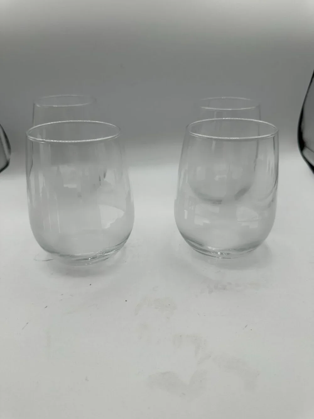 NEW Urban & Etched New York City Etched Stemless Wine Glass - Set of 4